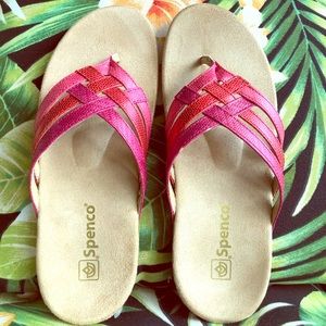 Spenco triple strap flip flop